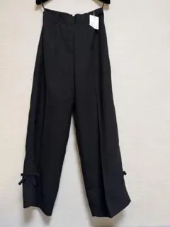 Charles Chaton bow pants black - メルカリ