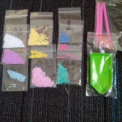 ダイヤモンドアート用 ビーズ ツールセット まとめ売り