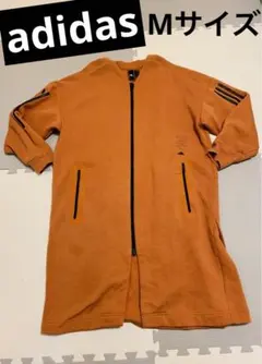 adidas ロングジャケット　コート　Mサイズ