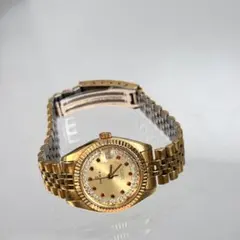 RODANIA ロダニア1/10 ozメープルリーフ金貨文字盤 腕時計 クォーツ