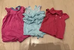 Ralph Lauren ロンパース・カバーオール3点セット