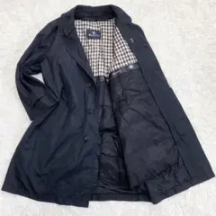 【極美品・2XL】アクアスキュータム ステンカラーコート ロング ライナー付