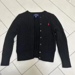 POLO RALPH LAUREN ブラックカーディガン 5
