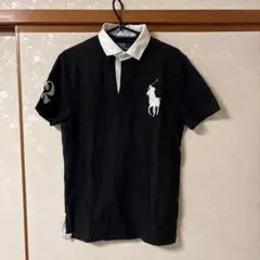 POLO RALPH LAUREN ポロシャツ ブラック 刺繍のサムネイル
