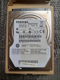 TOSHIBA MK6475GSX 640GB ハイブリッドドライブ