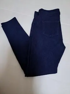 UNIQLO デニムレギンスパンツ L ネイビー
