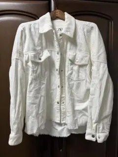 ZARA コーデュロイシャツジャケット
