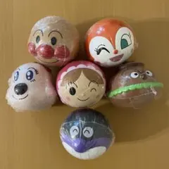 新品 未開封 アンパンマン おっきなマスコット 6個セット