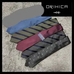 美品　オリヒカ　ネクタイ　まとめ　5枚