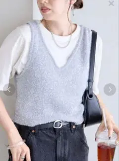 ラメフェザーキャミ　ビスチェ　ディスコート