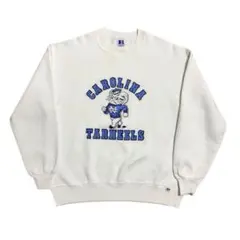 90s RUSSELL ATHLETIC 前V スウェットトレーナー USA製