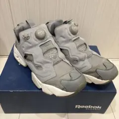 リーボック INSTAPUMP FURY インスタポンプ グレー 24cm