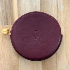 Cartier コインケース ボルドー 丸型 - メルカリ