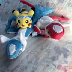 福岡限定】ラティアス ラティオス ピカチュウ ぬいぐるみ ポケモン