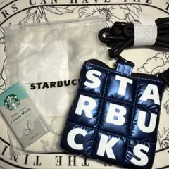 スターバックス メタリックポーチ ストラップ付き　日本未入荷　タイ限定のサムネイル