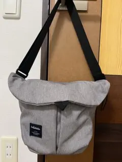 新古未使用‼️hello luluハロルル ショルダーバックグレー22x26x14