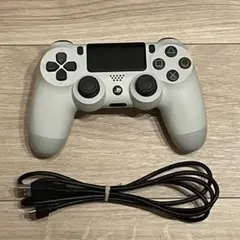 ケーブル付き‼︎ PS4 デュアルショック4 純正品　ワイヤレスコントローラー　v
