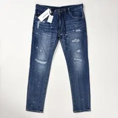 新品タグ付✨1PLU1UGUALE3 リペア加工 ストレッチ デニムパンツ XLのサムネイル