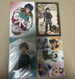 僕のヒーローアカデミア　緑谷出久　ポストカード　33巻特典&ジョイポリス他セット