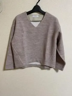 ＊PP様専用＊ピンクベージュVネックニット　GREENLABELRELAXING