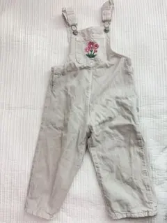 ZARA ベージュ オーバーオール 18-24ヶ月