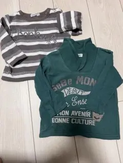 BeBe トレーナー 2点セット サイズ80