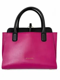 BVLGARI ショルダーバッグ ピンク ブラックのサムネイル
