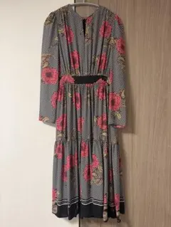 極美品】 CORCOVADO コルコバードシャツワンピース S 総柄 - メルカリ