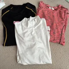 トレーニング・ランニングウェア トップス3点セット