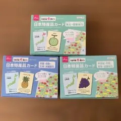 DAISO 日本特産品カード 3種セット 知育玩具のサムネイル