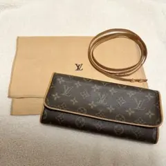ルイ ヴィトン モノグラム ポシェットツインGM 美品