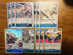ワンピースカード 決戦の刻 青バギー デッキパーツ パラレル インペル