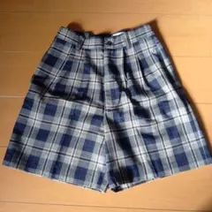 peignot bee チェック柄 キュロット Mサイズ