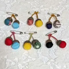 どんぐり　ブローチ