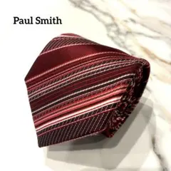 未使用品】Paul Smith ネクタイ 高級シルク レジメンタル - メルカリ