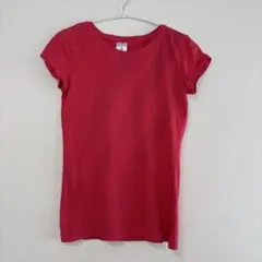 adidas レディースTシャツ Mサイズ ピンク系 スポーツウェア 半袖