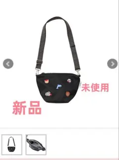 新品 未使用 アドベンチャーワールド×familiarコラボレーションポシェット