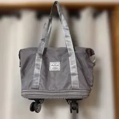 旅行バッグ ボストンバッグ キャスター付き 大容量 折りたたみ　拡張