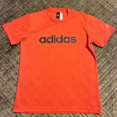 adidas アディダス CLIMALITE Tシャツ Lサイズ　赤