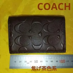 ち*ー様 [難あり] COACH コーチ　名刺入れ