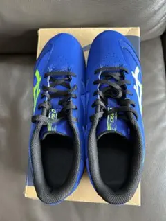 【新品タグなし試着のみ】asicsスニーカー 24.5 cm 青