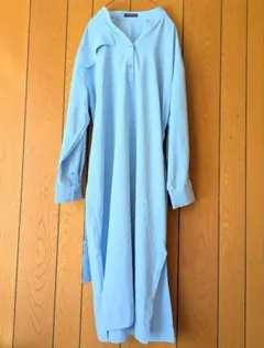 極美品　URBAN RESEARCH ライトブルー シャツワンピース