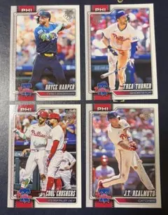 Topps 75th Anniversary フィリーズ 4枚セット