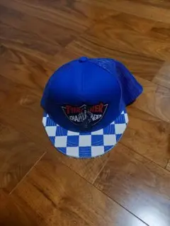 CHALLENGER ツバ切りメッシュキャップ 青