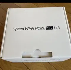 【動作品】Speed Wi-Fi HOME 5G L13 ホワイト