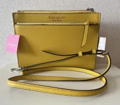 【新品★】kate spade NEW YORK ショルダーバッグ イエローのサムネイル