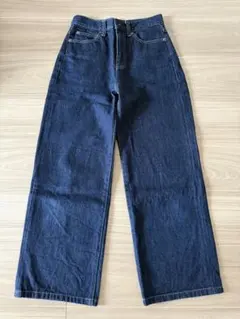 ユニクロ　UNIQLO デニム　ストレートデニム　サイズ22