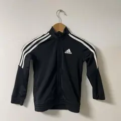 adidas ブラック ジャージ 120cm