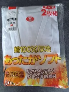 【新品】グンゼ あったかソフト 半袖U首 M 2枚組