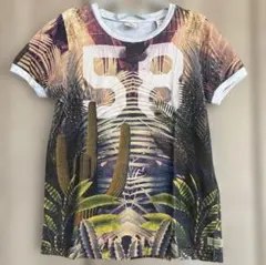 スコッチシュランク 植物デザイン リンガー　Tシャツ 116のサムネイル